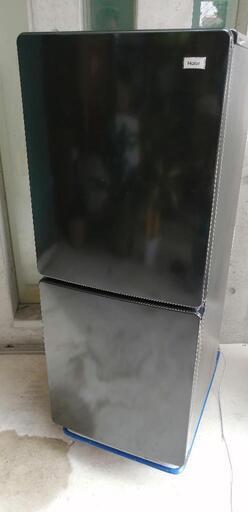 【外装美品】[配達無料]冷凍冷蔵庫　148L Haier JR-NF148A 2017年製
