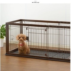 美品リッチェルスライドサークル&ペティオ2ドアキャリー