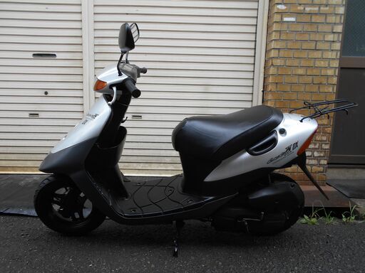 レッツ2　DX　2スト　後タイヤ新品　サイドスタンド付　ガソリン・Eオイル満タン　レッツⅡ レッツ2 DX 2スト 後タイヤ新品 サイドスタンド付 ガソリン・Eオイル満