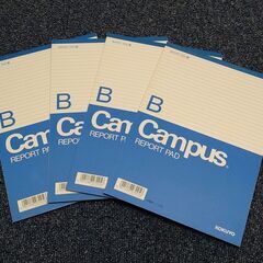 コクヨ キャンパスノート レポートパッド B5サイズ 4冊 長期...