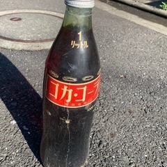 スカッと爽やかコカコーラ♪１ℓ瓶