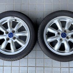 ★美品★ミニライトホイールセット★165/55R15　7.5～8分山