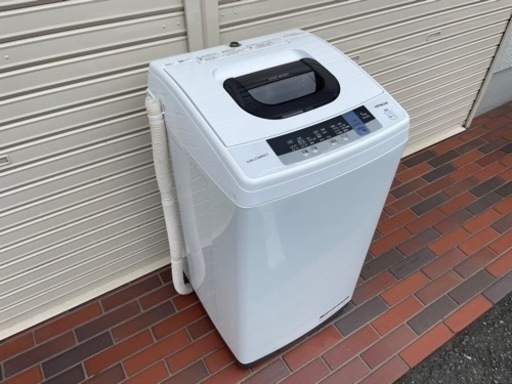 ■2019年製■日立 NW-50C 全自動洗濯機 (洗濯5kg) ピュアホワイト