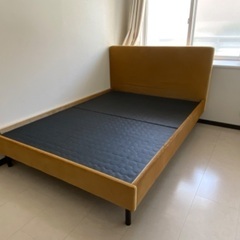 ダブルサイズFrancfrancベッドフレームとマットレス