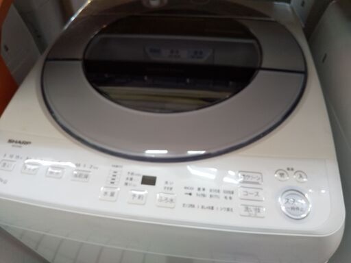 シャープ 洗濯機 8K ES-GV8E 2020 高く買取るゾウ八幡西店 | www ...