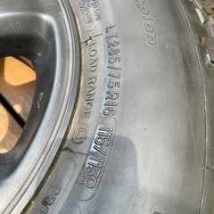 中古】 JWL-T アルミホイールとBF Goodridge 16インチタイヤ