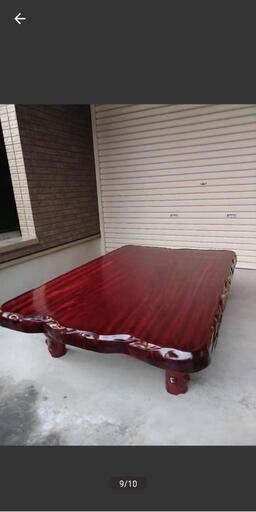 1枚板ローテーブル     和室  座卓 天然木