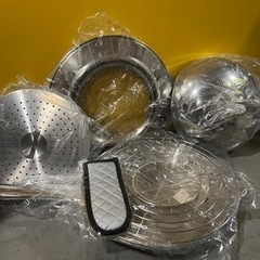 【新品】ステンレス鍋セット