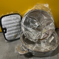 【新品】ステンレス鍋セット