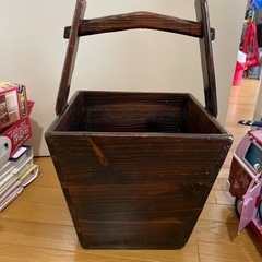 「江戸指物」技法の木の収納ボックス