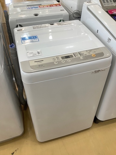 Panasonic 全自動洗濯機　5.0kg 2019年製
