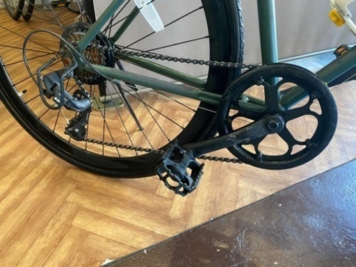 サイコン付き】700c クロスバイク 7速