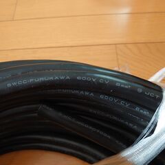 電線 CV 8mm 3C 約30ｍ