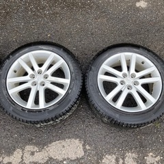 値下げしました。ミシュランX-ICE3+ 215/55/17 スバル純正ホイール付