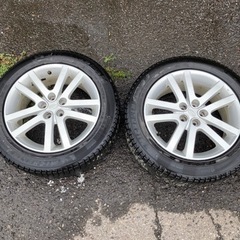 値下げしました。ミシュランX-ICE3+ 215/55/17 スバル純正ホイール付