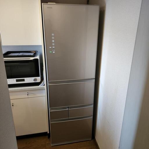 TOSHIBA GR-F48FS(WS) 東芝ノンフロン冷凍冷蔵庫-