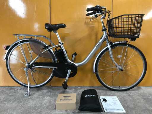 福岡）福岡市東区より　PANASONICﾊﾟﾅｿﾆｯｸ  BE-ELL632S 　2020年　電動アシスト自転車　オマケ付