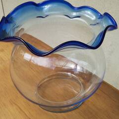 金魚鉢 ガラス製 軽量【徐々に値下げします】