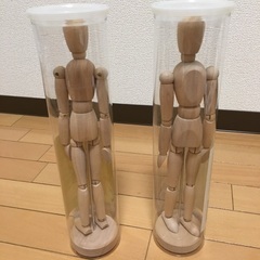 IKEA GESTALTA デッサン人形　2体譲ります