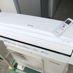 【動作保証あり】IRIS OHYAMA 2018年 2.2kw 6畳用 ルームエアコン IRR-2218C【管理KR279】