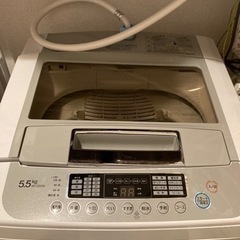 【日程・場所により運搬手伝い可能】LG 洗濯機 縦型 5.5kg