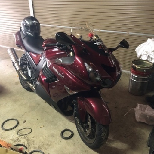 kawasaki ZZR1400 屋内保管\u0026低走行\u0026美車