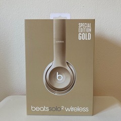 (故障品) beats solo 2 ヘッドフォン (Gold)