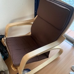 【ネット決済・配送可】ゆらゆら眠くなっちゃう椅子