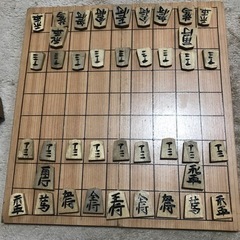 将棋盤と駒一式