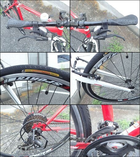 受渡調整中】ican AERO ロードバイク 完成品8キロ台