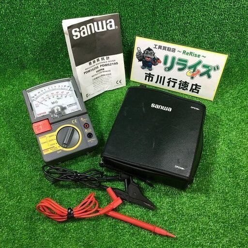 SANWA PDM5219S 絶縁抵抗計【市川行徳店】【店頭取引限定】【中古】管理番号：ITCL2D4P42QS