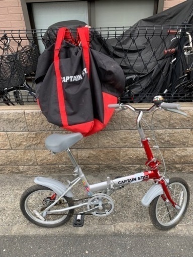 【お取引終了】【ほぼ未使用】折り畳み自転車（取りに来られる方） お取引終了】【ほぼ未使用】折り畳み自転車（取りに来られる方）