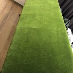 カリモク60 モケットグリーン　３人掛けソファ　karimoku