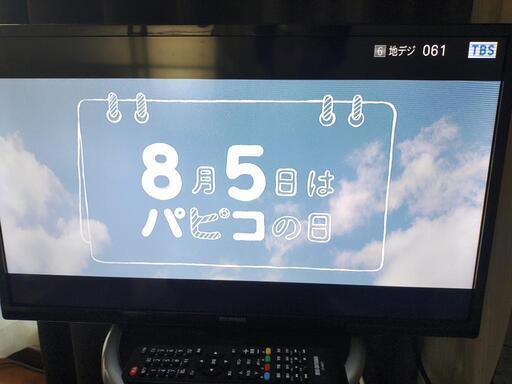 テレビ　アイリスオーヤマ　24インチ　24WB10