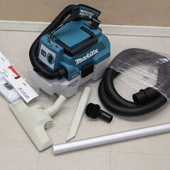 マキタ充電式集じん機　乾湿両用　業務用 集じん機 (乾湿両用) マキタ 乾湿両用掃除機 【通販モノタロウ】