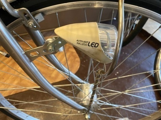 取引き中【LEDオートライト】6速　27インチ　自転車