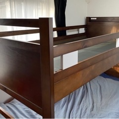 ニトリ2段ベッドの上段部分