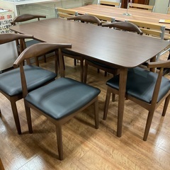 C1*394[ご来店頂ける方限定]ダイニング7点セット