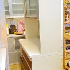 IDC大塚家具 Pamouna パモウナ キッチンボード 幅120cm ソフトクローズ 
