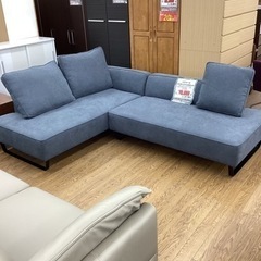 KG-77【新入荷　アウトレット】パナメーラ　カウチソファ2点セット　グレー