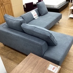 KG-77【新入荷　アウトレット】パナメーラ　カウチソファ2点セット　グレー