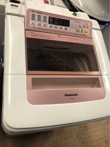 配送可能　パナソニック Panasonic NA-FA80H2-P [全自動洗濯機（8.0kg） 即効泡洗浄 エコナビ ピンク]
