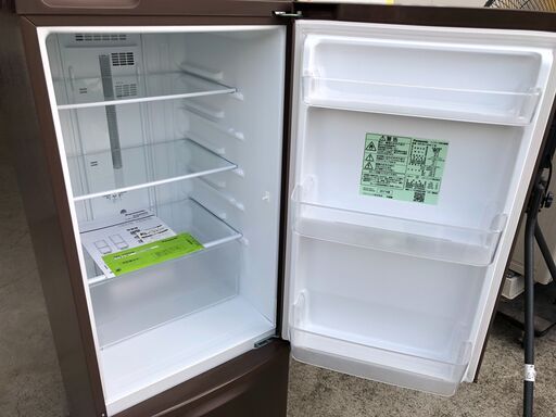 動作保証あり】Panasonic 2017年 NR-B17AW 168L 2ドア 冷凍冷蔵庫 