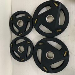 【Fit Elite】 フィットエリート オリンピックバーベルプレート ラバーコーティング 1.25kg 2.5kg 5kg 10kg 20kg 