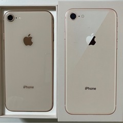 iPhone8 64GB ゴールド Simフリー 美品