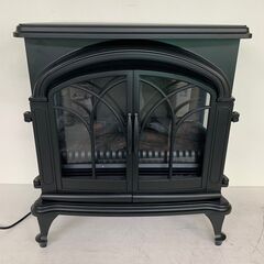 NITORI】 ニトリ ワイド 暖炉型ファンヒーター 電気ヒーター IQ BK BLT