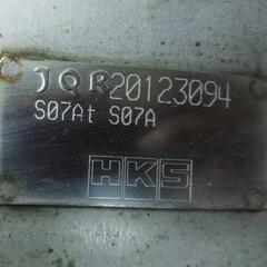 HONDA　N-BOX  JF1  　HKS マフラー