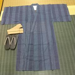 浴衣セット  男性用  呉服屋さん仕立て