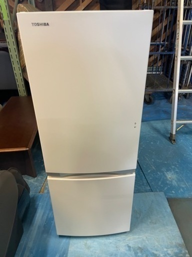 東芝 ノンフロン2ドア冷凍冷蔵庫 容量153L GR-S15BS 2020年製