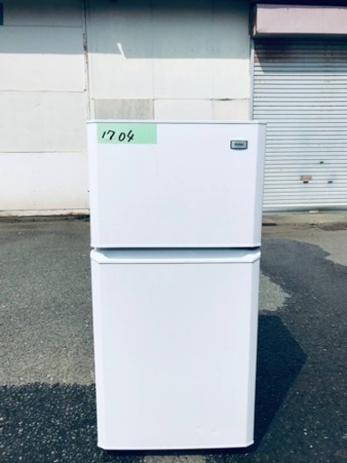 ✨2016年製✨1704番 Haier✨冷凍冷蔵庫✨JR-N106K‼️